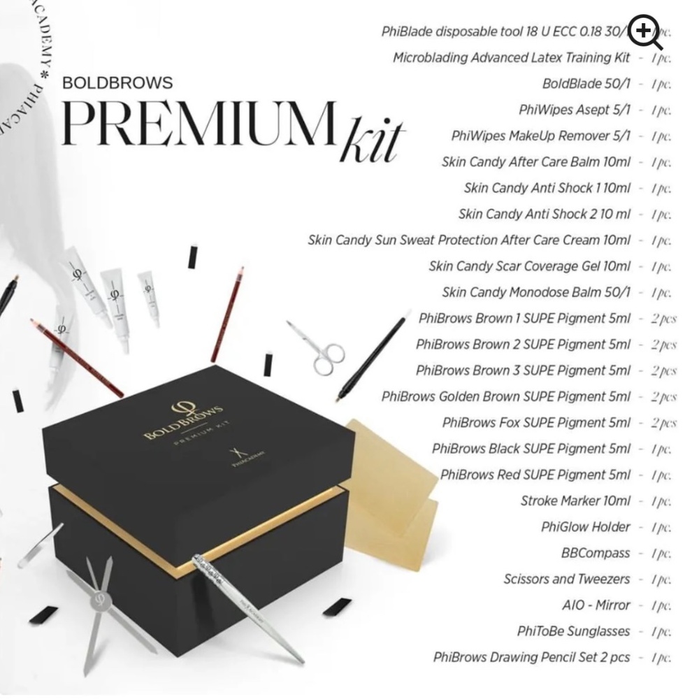 BoldBrows Premium Kit — microblading/shading